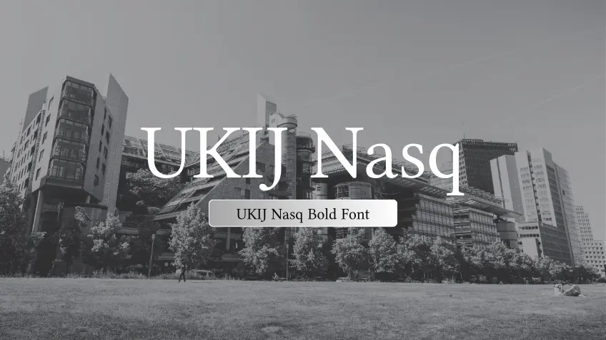 UKIJ Nasq Bold
