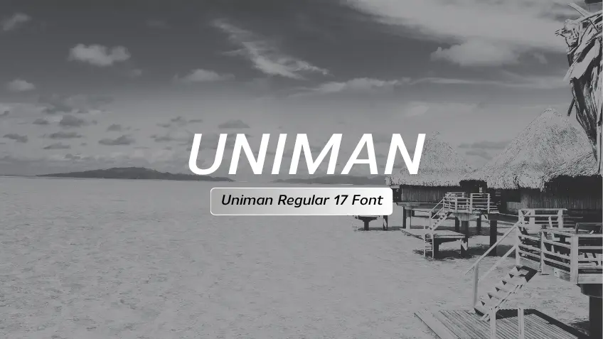 Uniman Regular 17