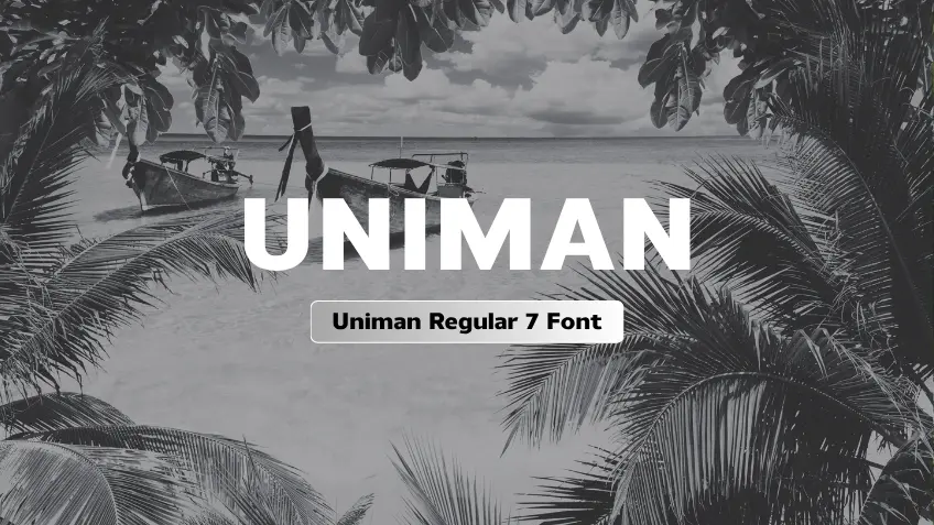 Uniman Regular 7