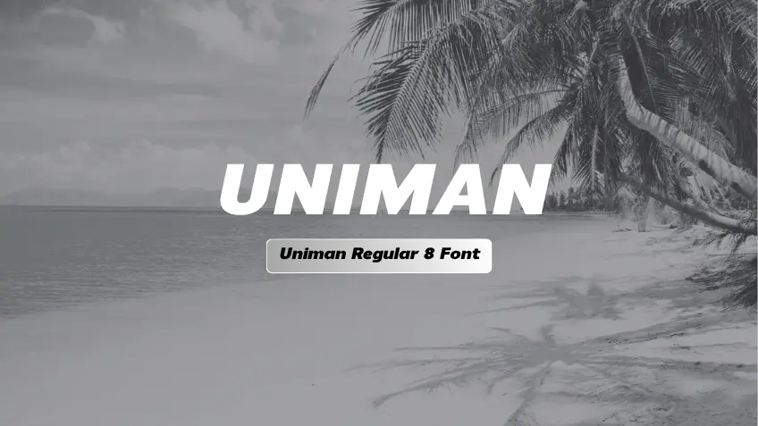 Uniman Regular 8