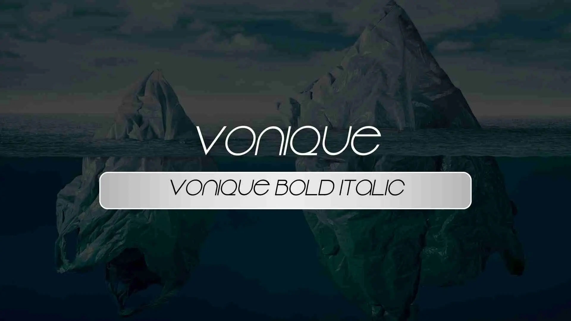Vonique Bold Italic