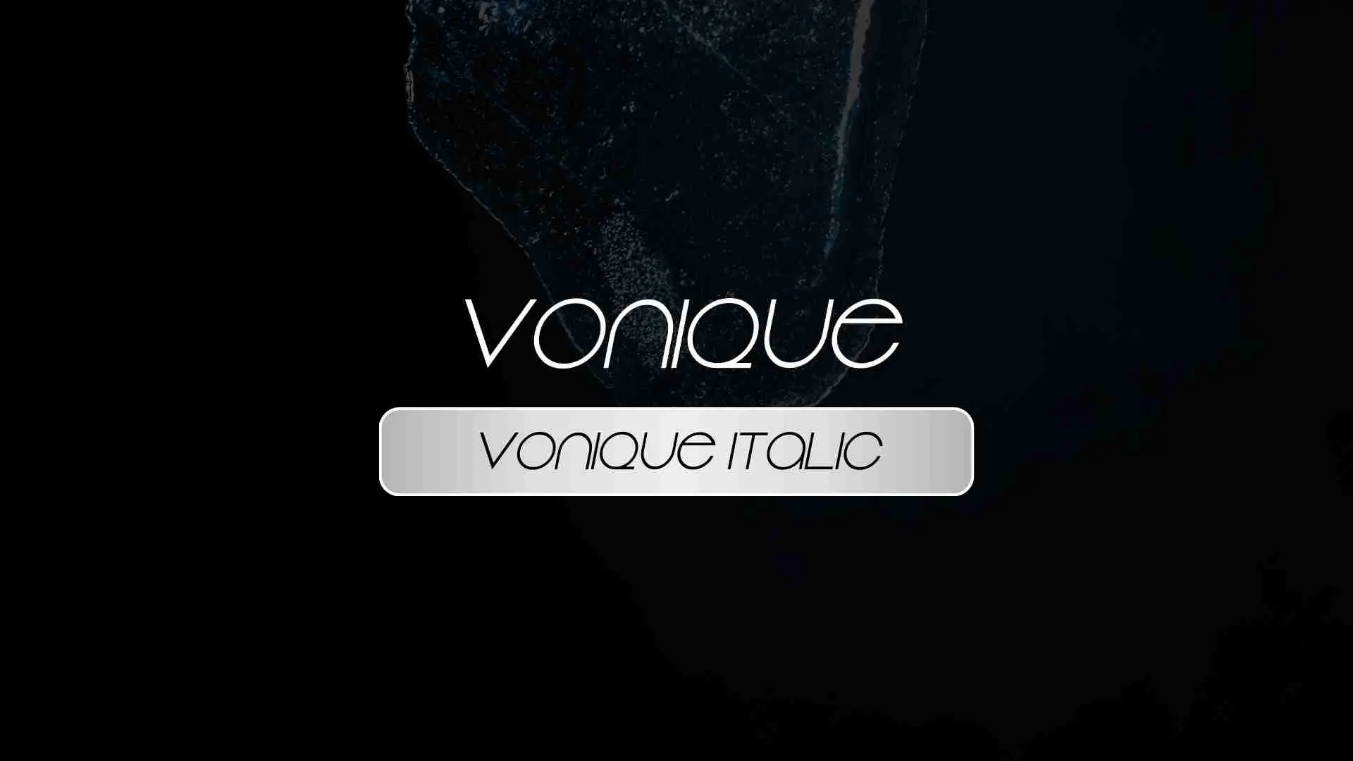 Vonique Italic