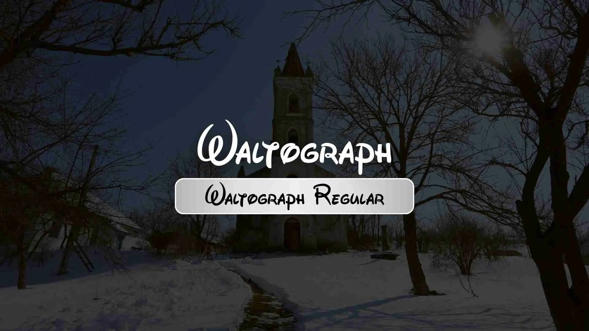Waltograph Regular